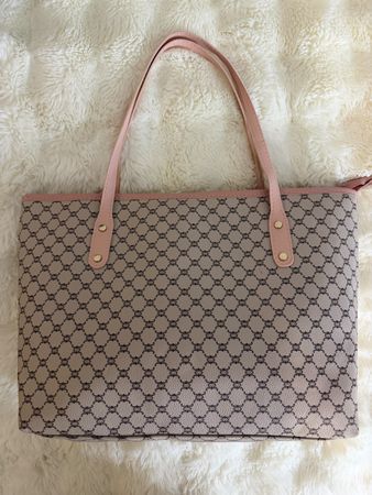 Handtasche rosa beige Monogram guter Zustand