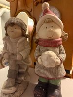 Figurine hivernale décorative enfants lot de 2 47 caractères