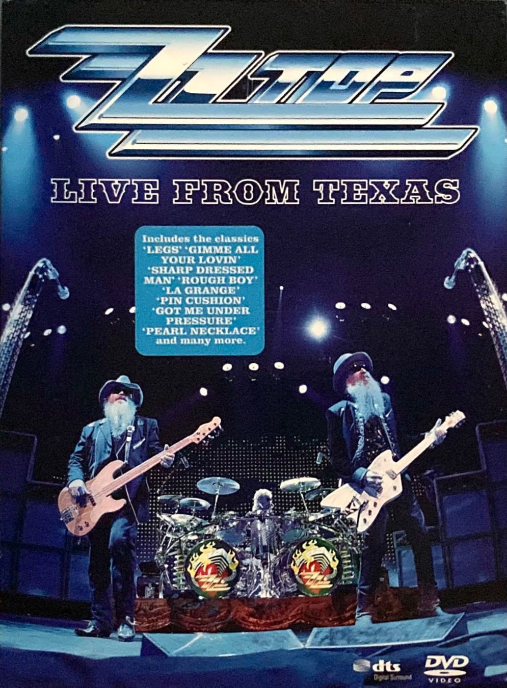 Tous les DVDs: ZZ TOP - LIVE FROM TEXAS – D'occasion à Poliez-Pittet par Newtown-Records