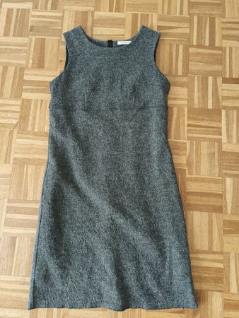 Opus Damen Kleid Gr 38 elegant 60% Viskose 40% Wolle