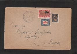 Flugbrief Bulgarien : Sofia - Varna , 8.Xl.1927