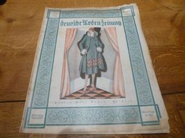 Deutsche Moden Zeitung  35 Jahrg Design Schneider 1925 ?