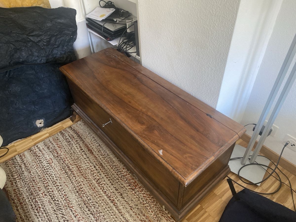 Coffres: Truhe Massivholz – D'occasion à Zürich par LOURA_PLATES 3