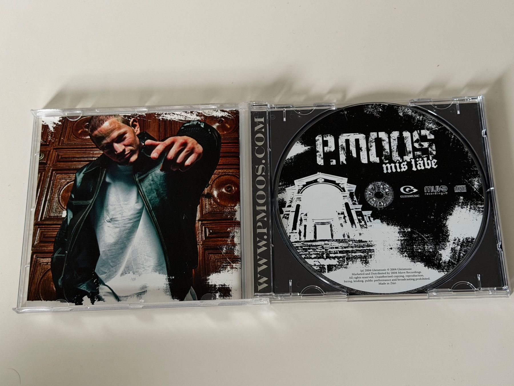 CD: P.Moos - mis läbe, CH Hip Hop – Nuovo (secondo la descrizione) da Altstätten SG venduto da sheamus 2