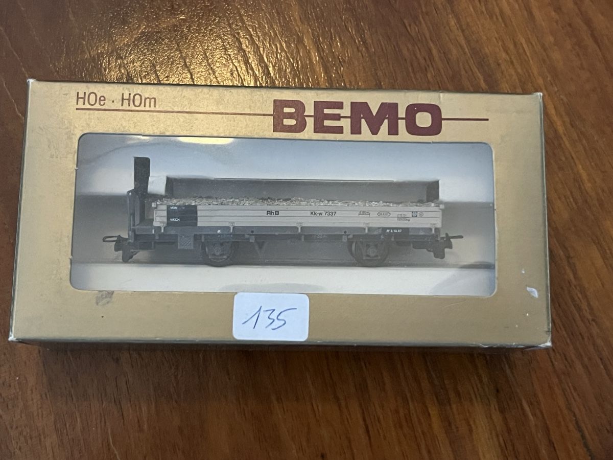 Bemo Modelleisenbahnen: Bemo 4 Güterwagen – Gebraucht aus Blonay von babast_ 3