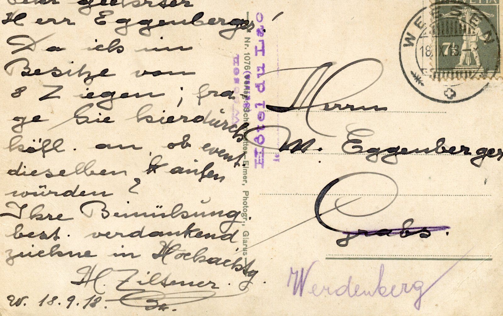 Cartes postales: AK Weesen – D'occasion à Ruggell par spalkur42 1