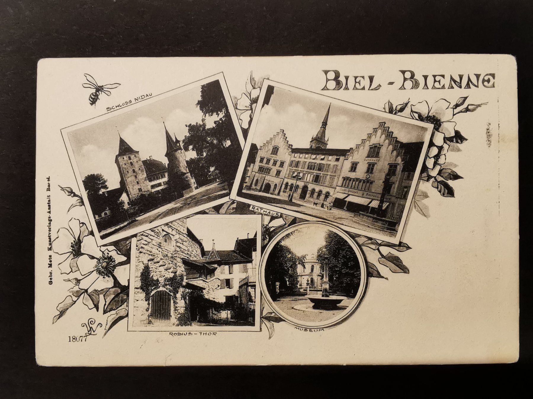 Cartoline postali: Biel  Ansichtskarte  Mehrbildkarte  Bienne – Usato da Rheineck venduto da kat_7gld