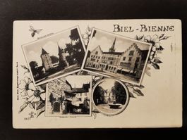 Biel  Ansichtskarte  Mehrbildkarte  Bienne