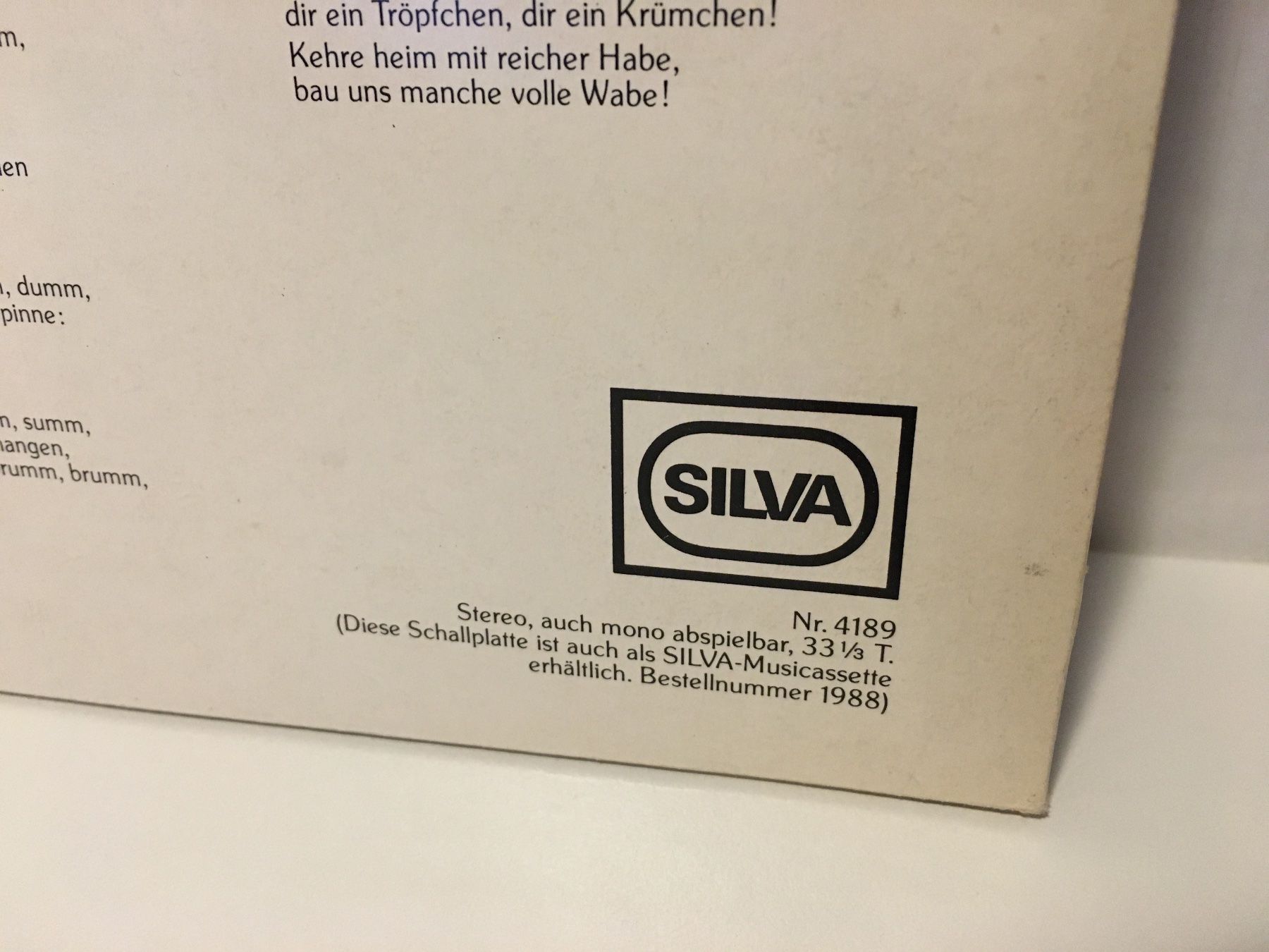 Dischi in vinile: Schallplatte - d Schlieremer Chind - EMI Record – Usato da Andwil SG venduto da Rainboli 3