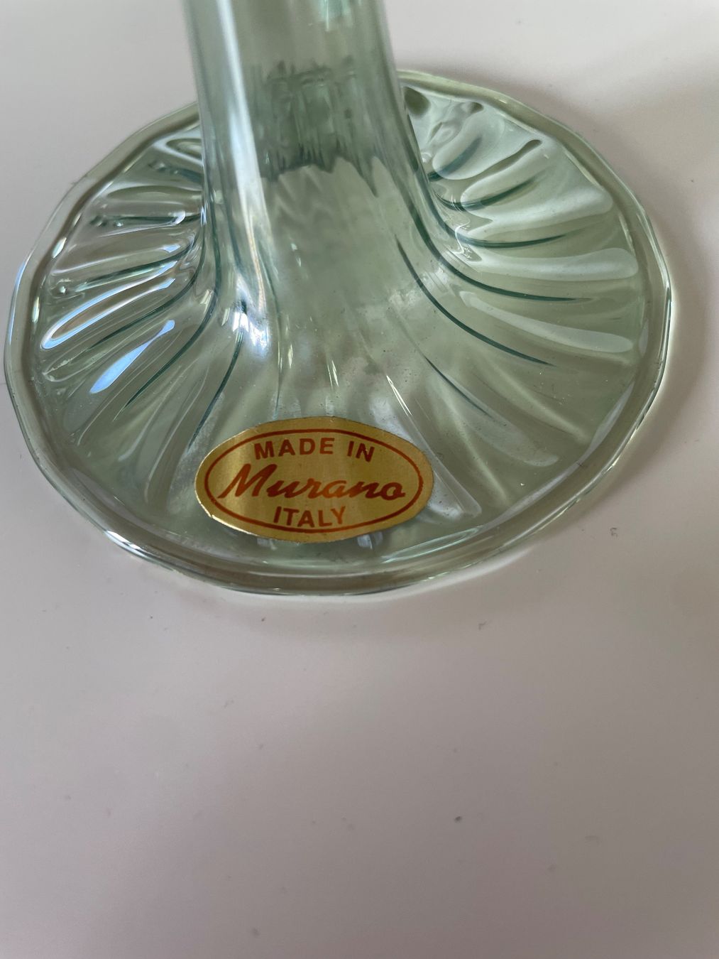 Murano Vasi & Recipienti: Original Murano Glasvase "Calla",Design Raffaele Moretti – Nuovo (secondo la descrizione) da Coldrerio venduto da Theres2004 3
