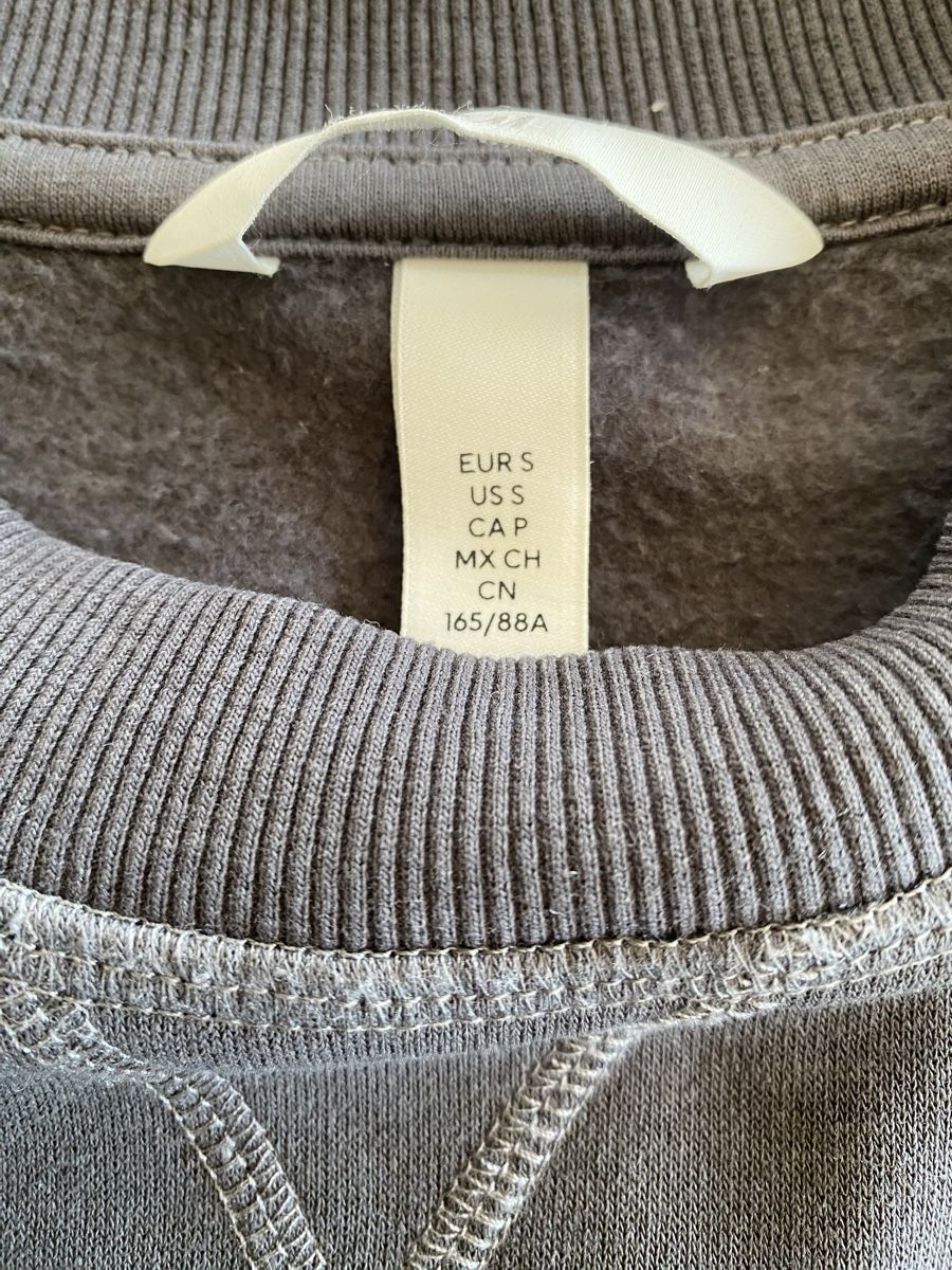 H&M Maglioni & Felpe: H&M Sweatshirt Paris, Gr. S, grau – Usato da Hittnau venduto da Birdie68 1