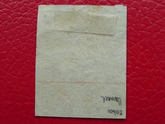 Tutti i francobolli: Strubel: 23C von ENTLEBUCH: 9.OCT.1857 mit Bogenrand. – Usato da Sursee venduto da Luzernerraute 1