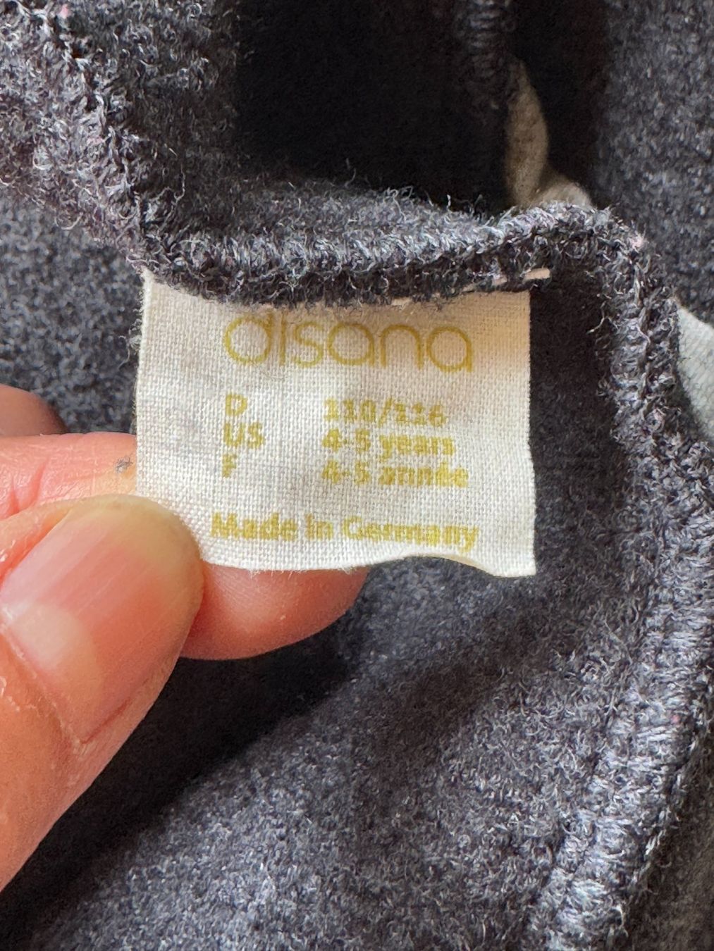 Disana Jacken & Mäntel: Wollwalkjacke 110/116 Disana – Gebraucht aus Basel von inf_z7j8 3
