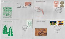 4 FDC Indien - Kindertag