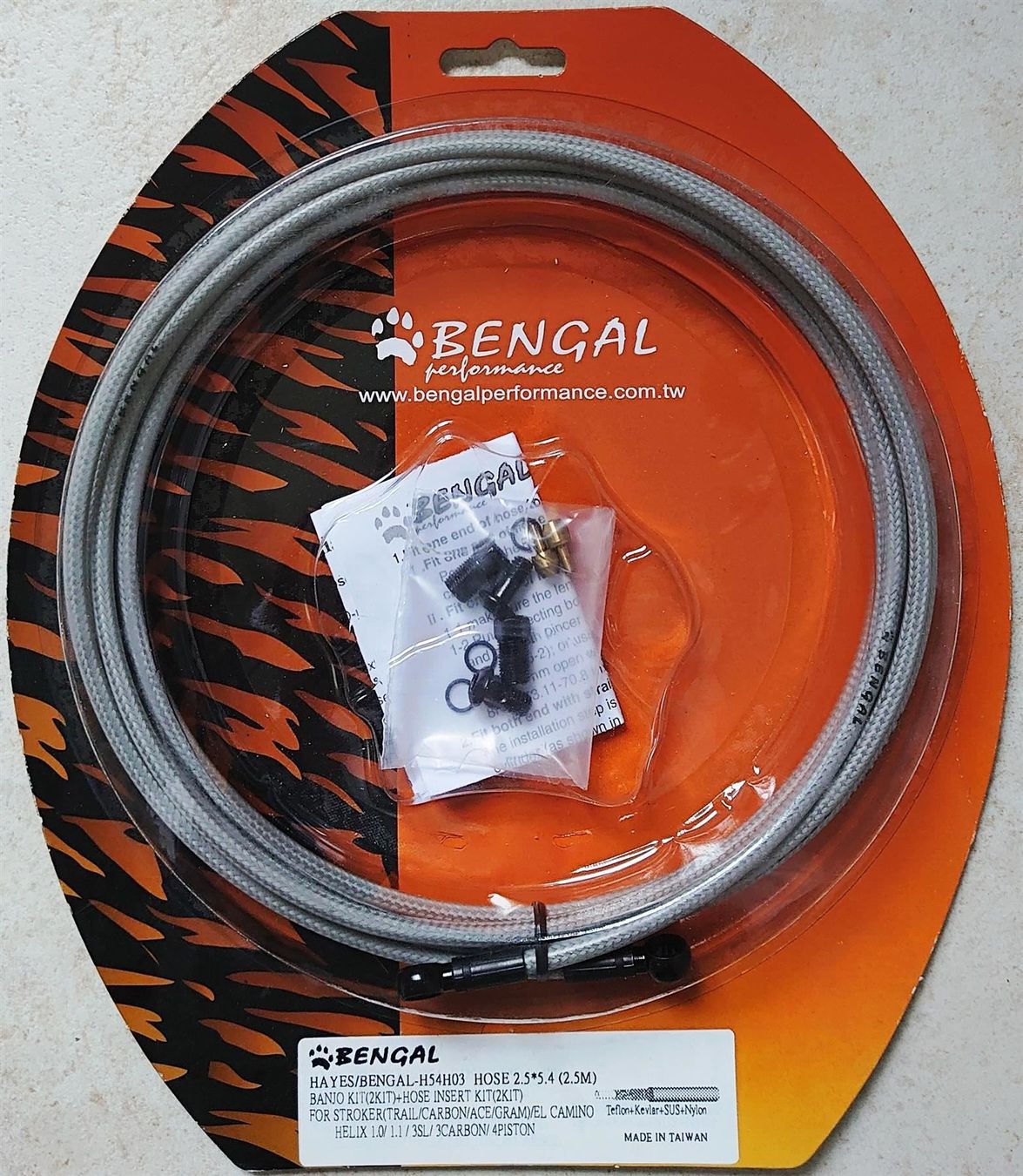 Avid Pezzi di ricambio: Bengal - Leitung Avid - silber – Nuovo e nell'imballaggio originale da Biel/Bienne venduto da TheShop4U