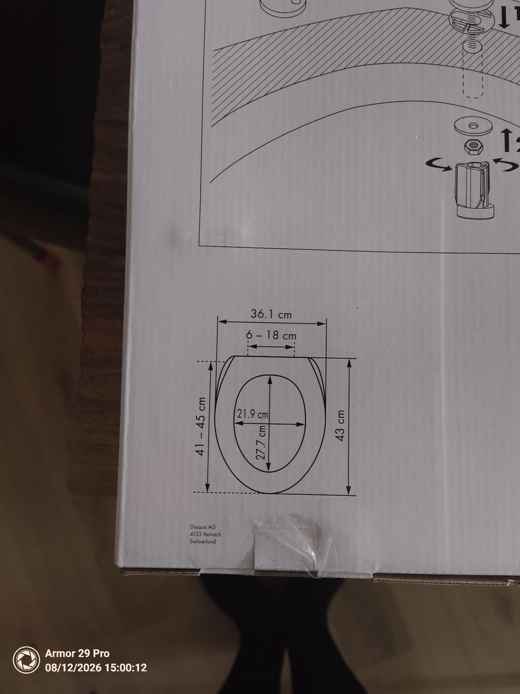 WC: WC Ring /Deckel ungebraucht – Neu und originalverpackt aus Wallenwil von elektron22 1