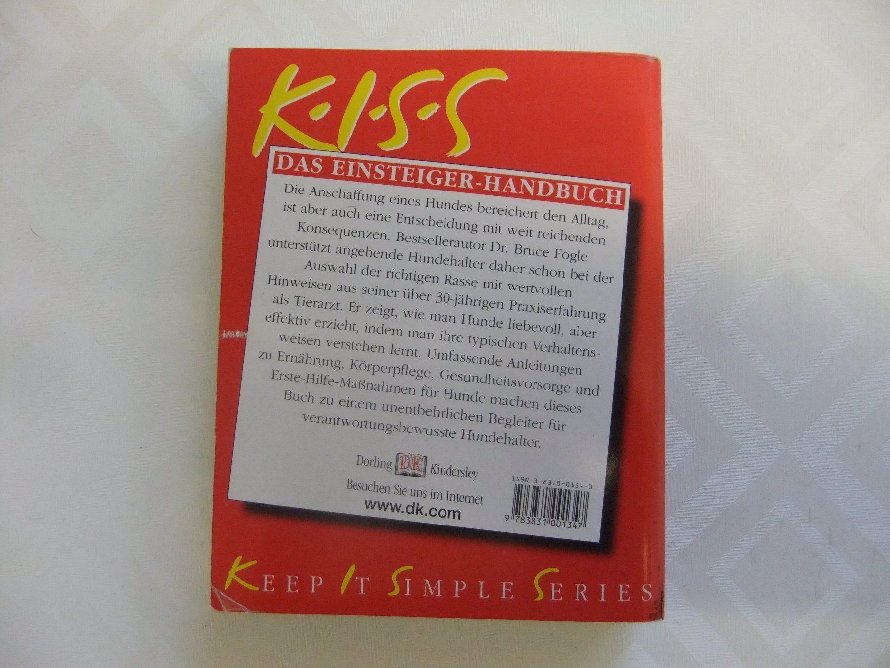 Bücher: Hunde Das Einsteiger-Handbuch KISS Serie – Gebraucht aus Hemishofen von Lany 1