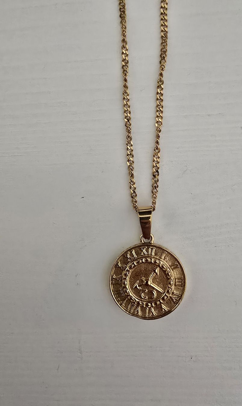 Catenine: Collier pendentif "Time" plaqué or de CRAFT LONDON – Usato da Aigle venduto da thom_as_7