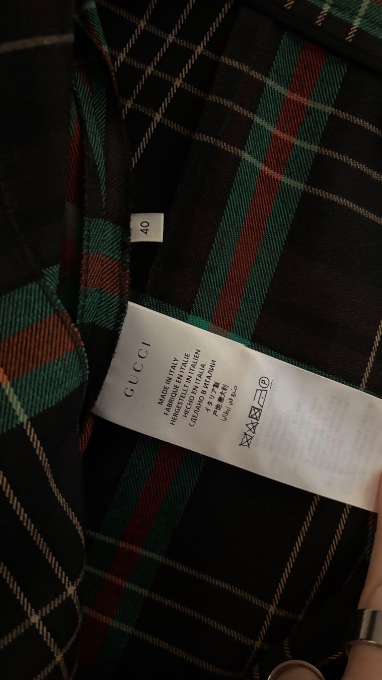 Gucci Gonne: Gucci karierter Midi Rock Gr. XS/S – Nuovo (secondo la descrizione) da Luzern venduto da luzern.secondhand 7