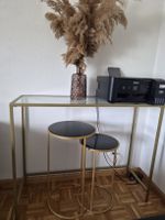 Konsolentisch und 2 kleine tische