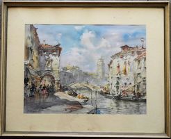 Venedig Canale Grande Wolfgang Tritt 1913 - 1983