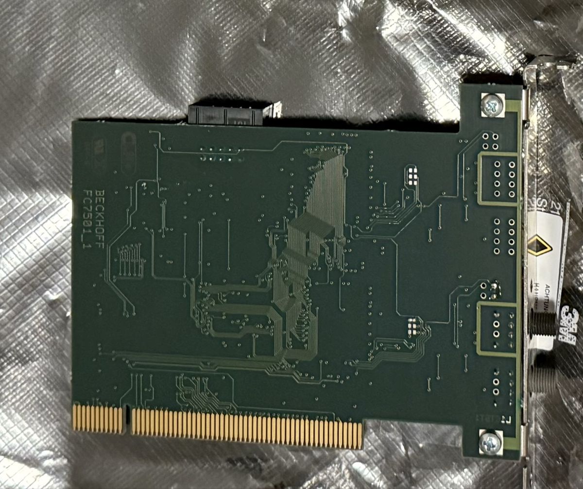 Beckhoff Elektronikbauteile: Beckhoff FC7501 – Gebraucht aus Bellinzona von Dembia95 2