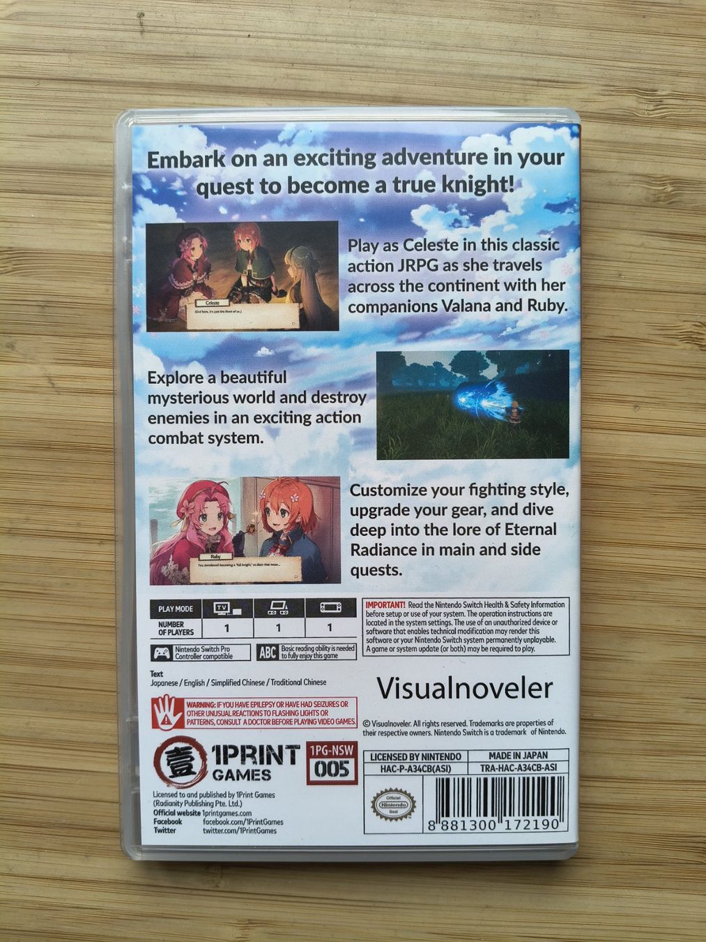 Spiele: Eternal Radiance (Switch) – Gebraucht aus Riedholz von ste_96cd 1