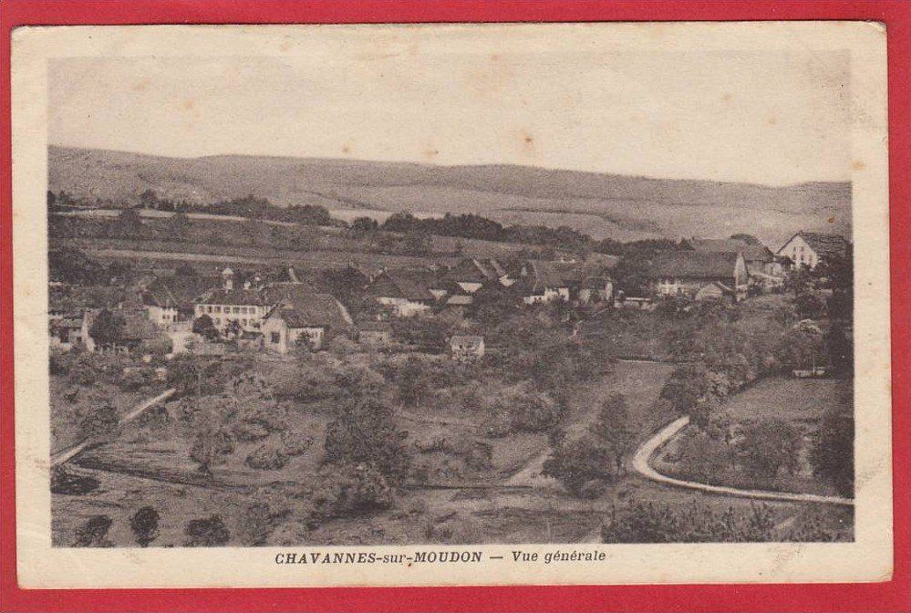 Cartoline postali: CHAVANNES-SUR-MOUDON – Usato da Grüningen venduto da Kartenlaube