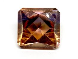 Amétrine EM concave cut 17.56 ct - CERTIFICAT 527.- Fr