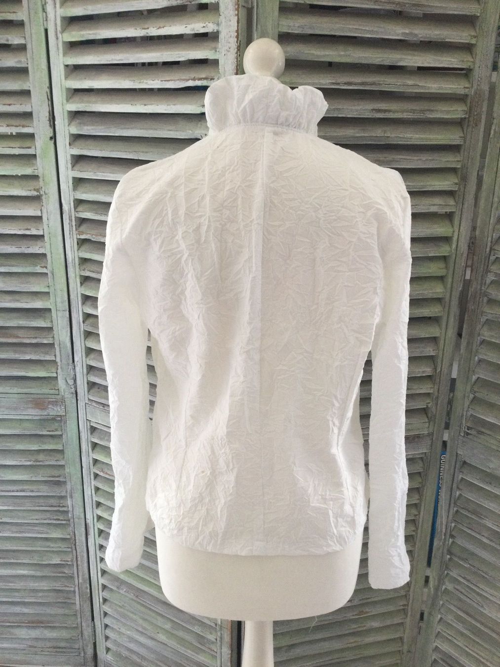 Giacche: Veste blanche à froufrou ORIGINALE new – Nuovo (secondo la descrizione) da Agiez venduto da chouchanelle 4