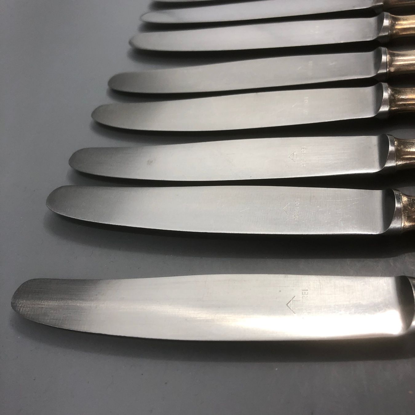 Posate: 8 Dessertmesser versilbert Hans – Usato da Basel venduto da Tiabeanie 5