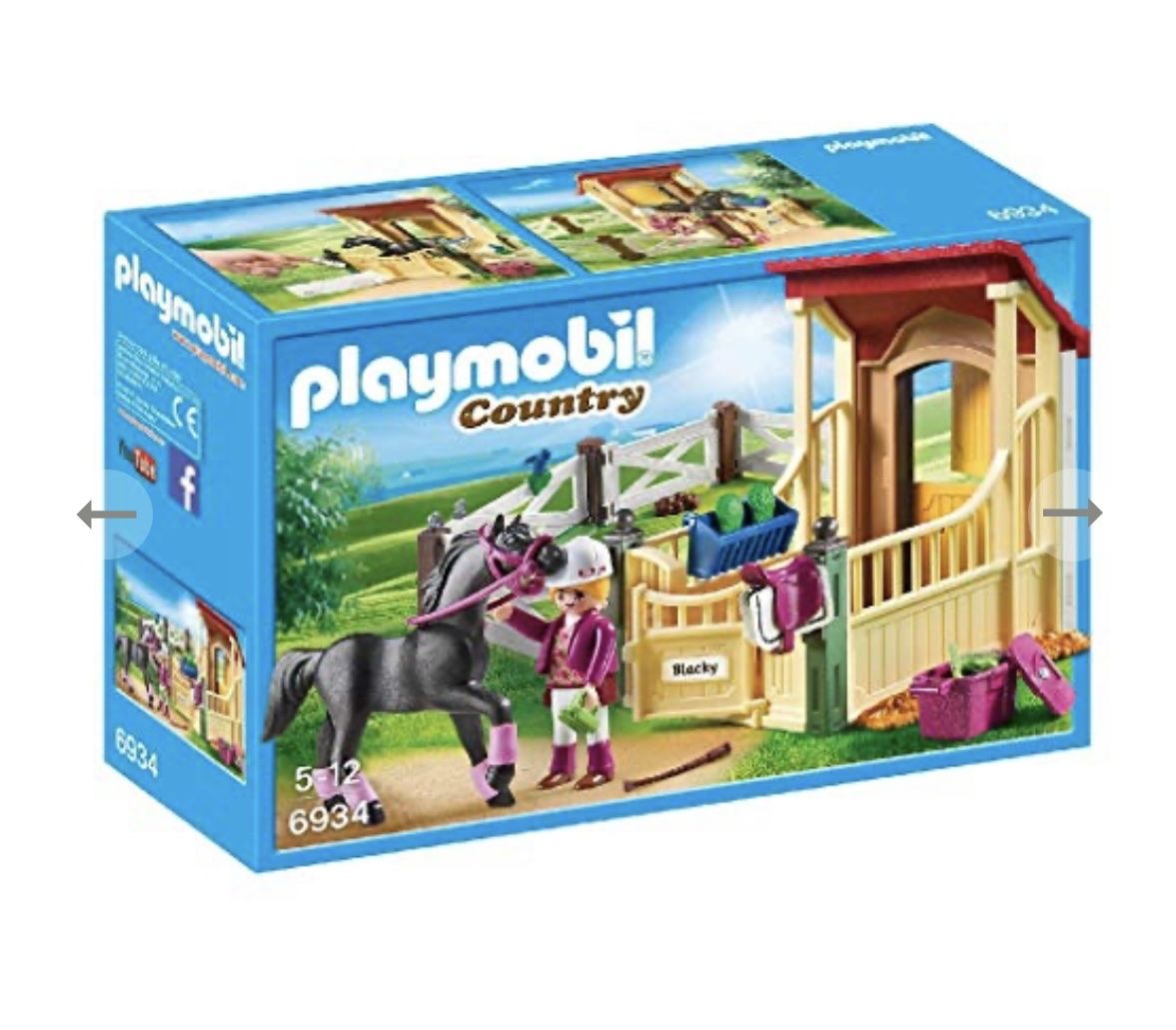 Playmobil Spielzeuge: Pferdebox Araber Playmobil 6934 – Gebraucht aus Riedholz von Elch121