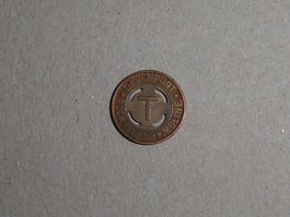 Jeton  Token  USA  Iowa 50er Jahre