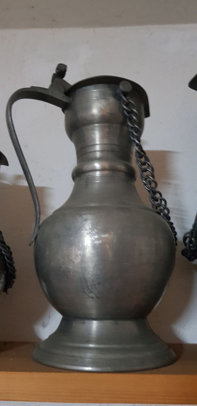 Carafes: Lot de channes en étain – D'occasion à Damvant par cysco-1 2