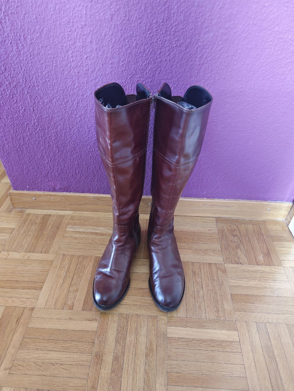 Gabor Scarpe da donna: Gabor Lederstiefel XL Schaft , Grösse 38.5 – Usato da Luzern venduto da HanaOslu