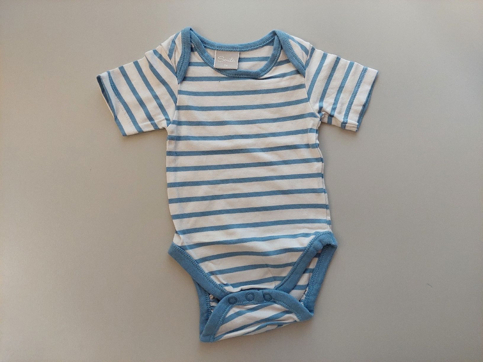 Migros Biancheria intima: Body kurzarm, Grösse 50, gestreift – Usato da Aeschi b. Spiez venduto da Corin1234