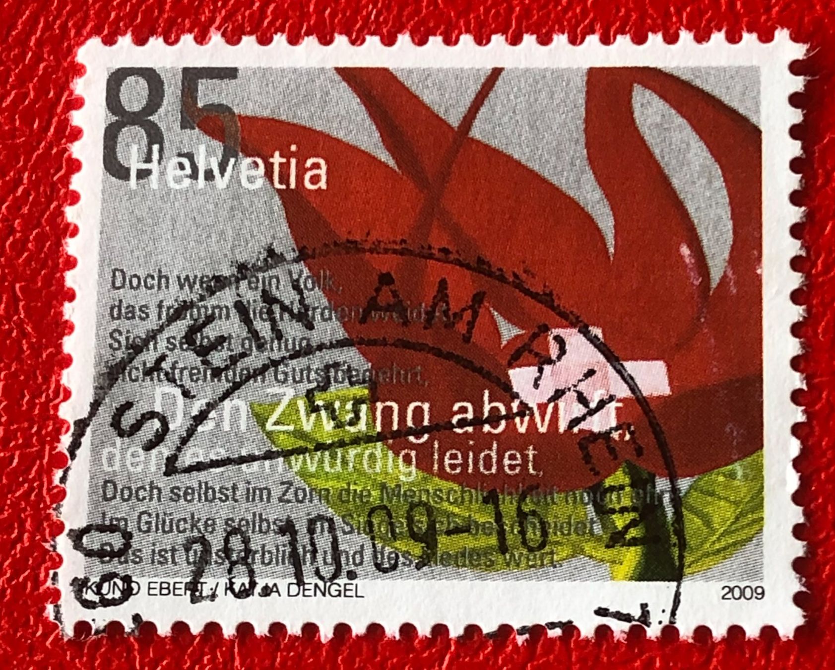 Tutti i francobolli: Nr.1316 Zwang 2009 mit Stempel     – Usato da Aarau venduto da Billa007