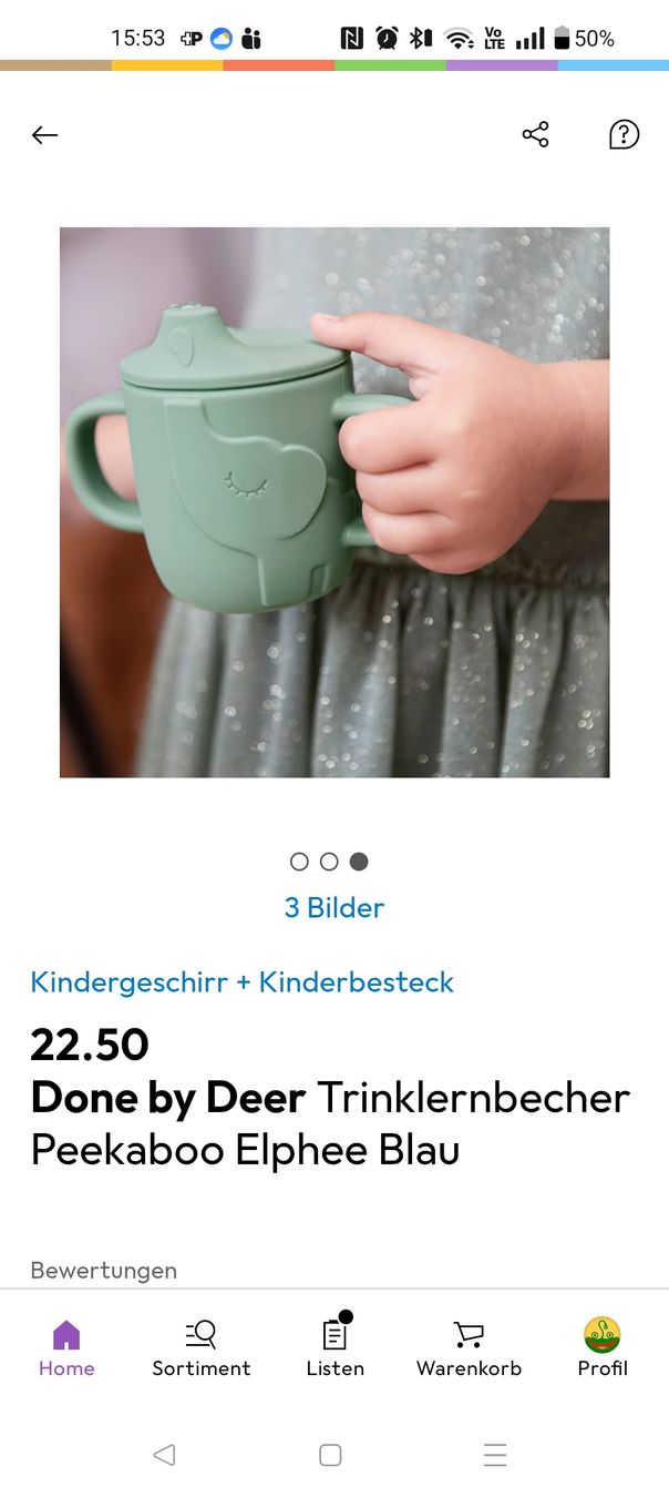 Repas pour bébés: Done by Deer Trinklernbecher 2 St – D'occasion à Zürich par sof_f2ts 6