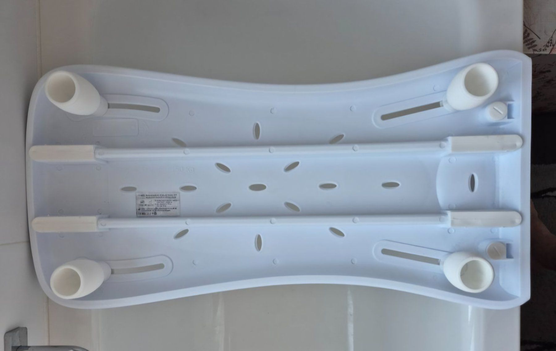 Sgabelli: Bade Wanne Sitz Weiss Blau Nr. 27 – Usato da Niederbipp venduto da Trude04 1