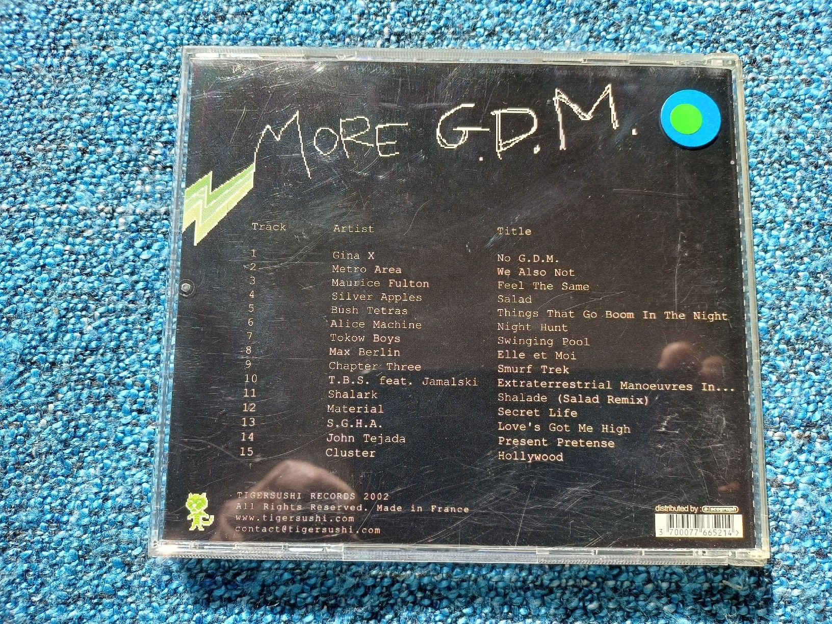 CDs: Tigersushi "presents more G.D.M." CD – D'occasion à Begnins par Drastic-Sound 1
