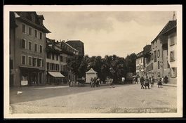 AK Aarau, Graben und Kriegerdenkmal