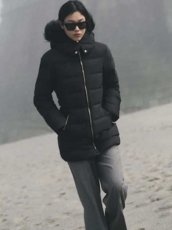 Damen Lederjacke Im Retro-Stil: Dicke Motorradjacke Mit Reißverschluss Für Winter & Outdoor