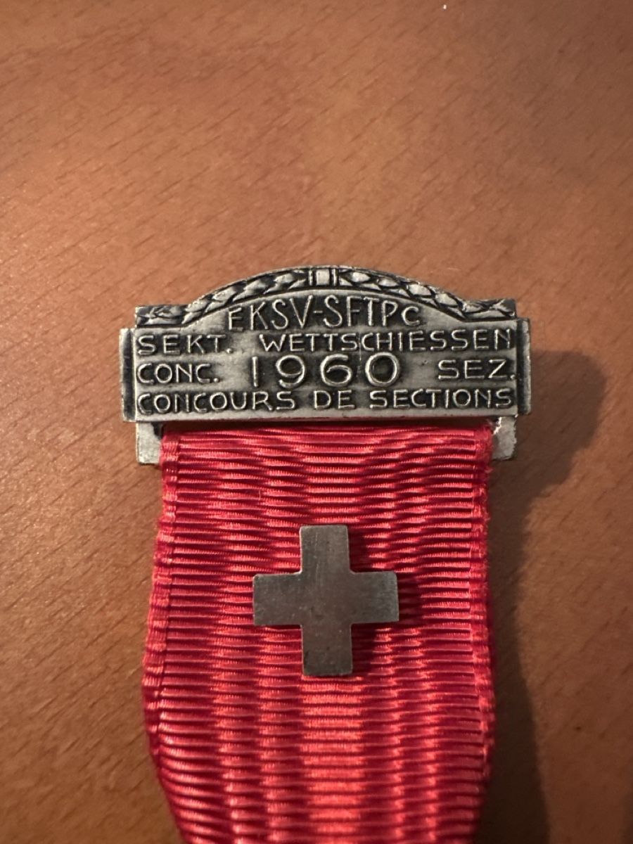 Medaglie: Les Rangiers  -1960 - 1914/1918 – Usato da Morbio Inferiore venduto da Ecod 1