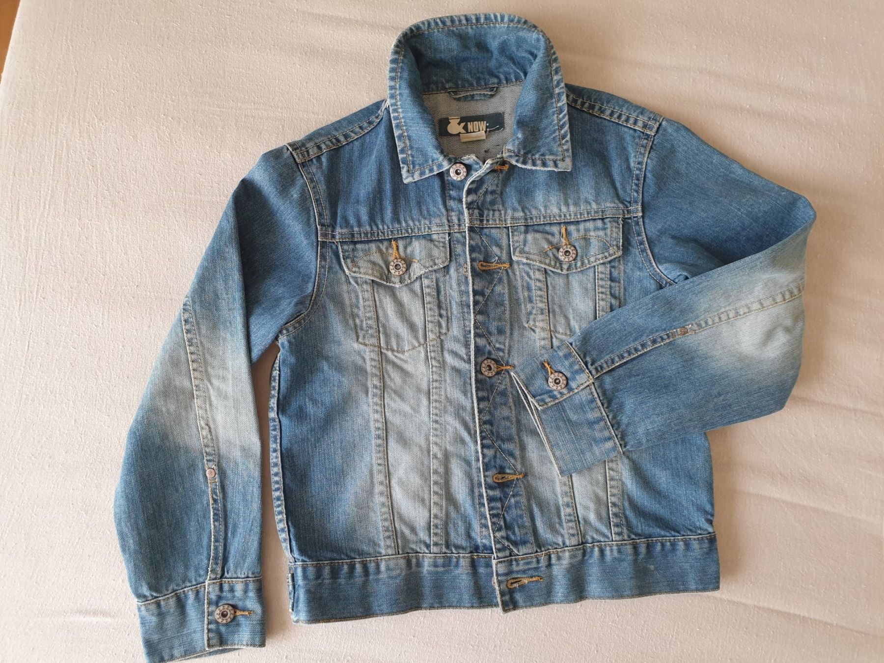 Giacche & Cappotti: Jeansjacke Gr 9-10 J. – Usato da Castelrotto venduto da Rumy