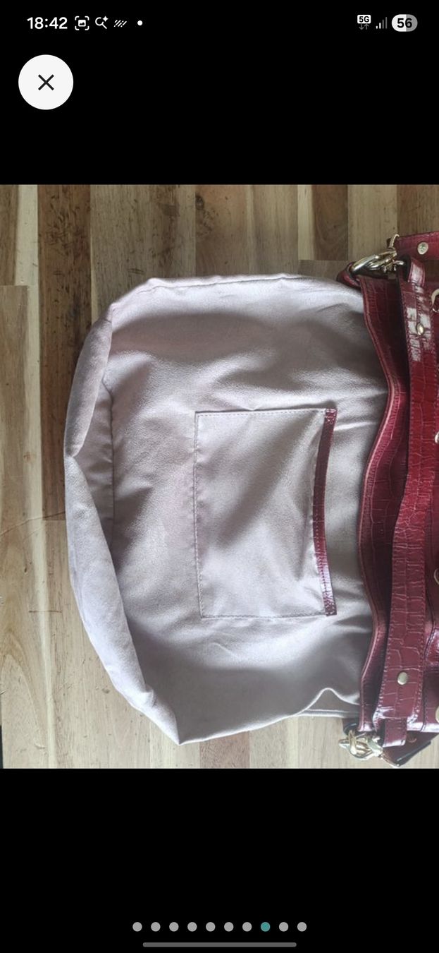 Maison Mollerus Taschen für Damen: Maison Mollerus Tasche rot – Gebraucht aus Münchenbuchsee von Cori1968 5