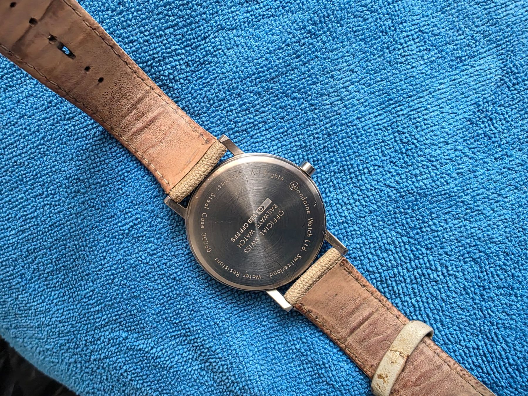 Mondaine Orologi: SBB Mondaine Armbanduhr – Usato da Villmergen venduto da stier74 4