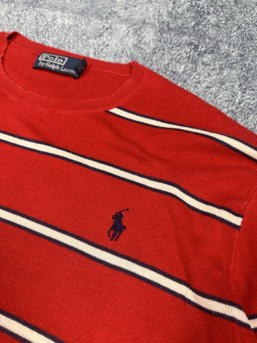 Polo Ralph Lauren Maglioni & Felpe: Polo Ralph Lauren Baumwollpullover, gestreift, Gr. XL – Usato da Luzern venduto da 041Vintage 1