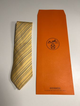 Hermès Streifen Krawatte