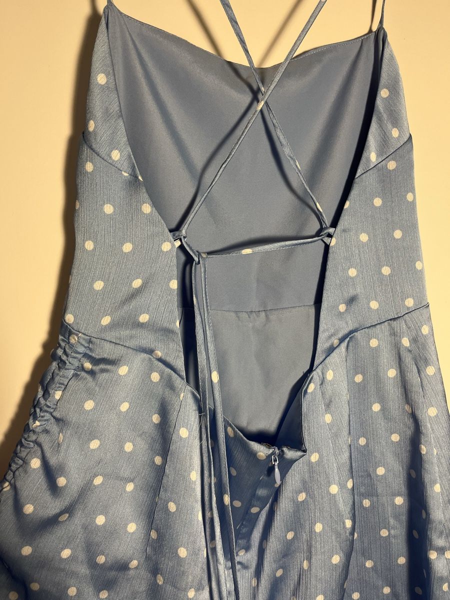 Kleider: Hellblaues Seidenkleid – Gebraucht aus Bern von hel_7x9p 3