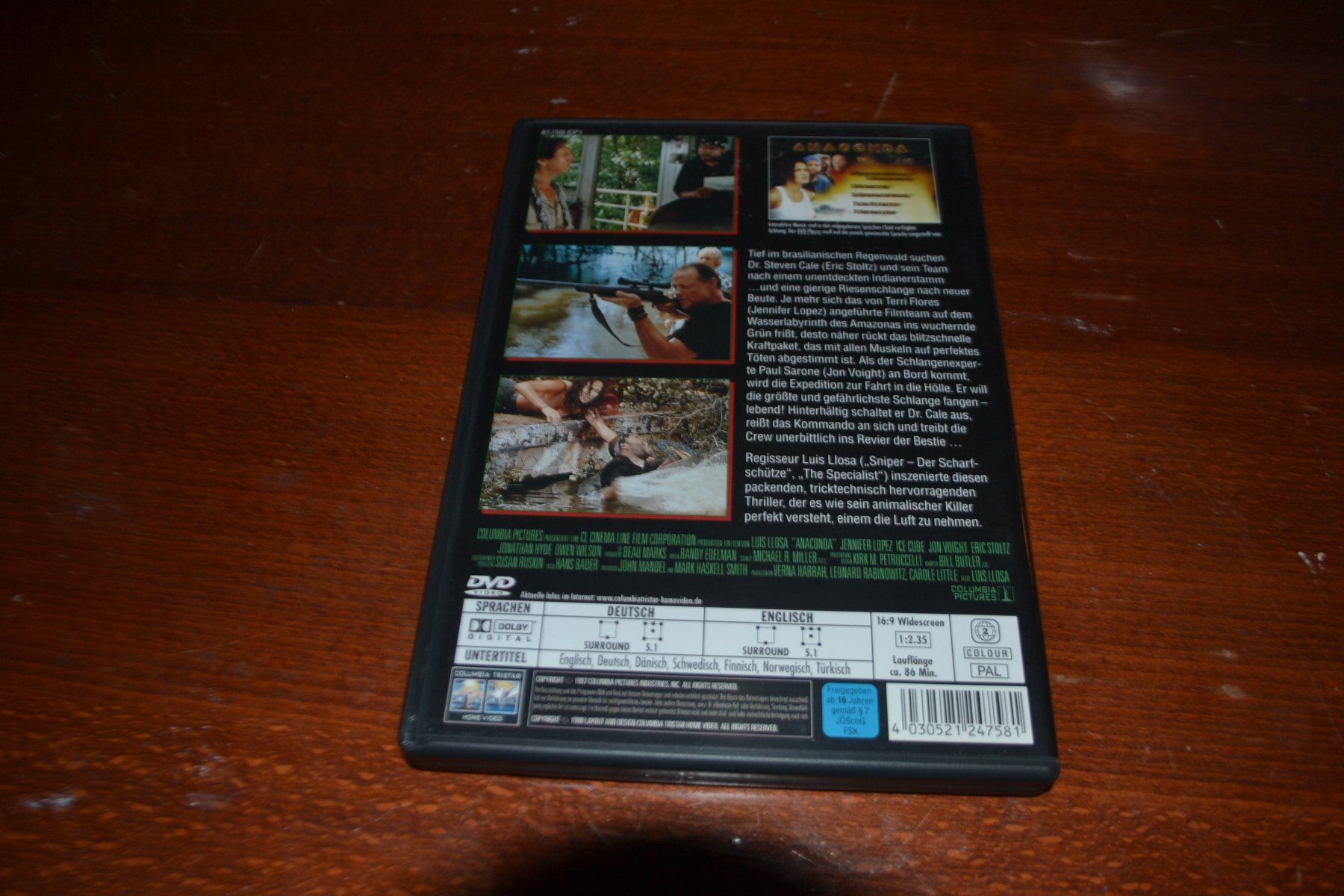 Tutti i DVDs: Anaconda (DVD) – Usato da Laupen ZH venduto da chefdom 1